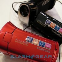 Samsung Hmx T Camcorder Hands On Slashgear