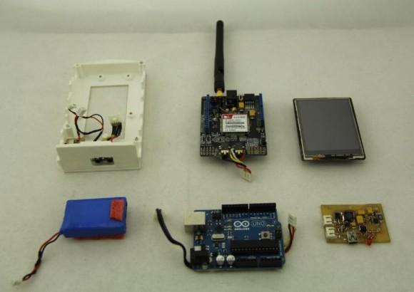 arduino phone diy cell parts mobile shelf cellphone smartphone build slashgear case