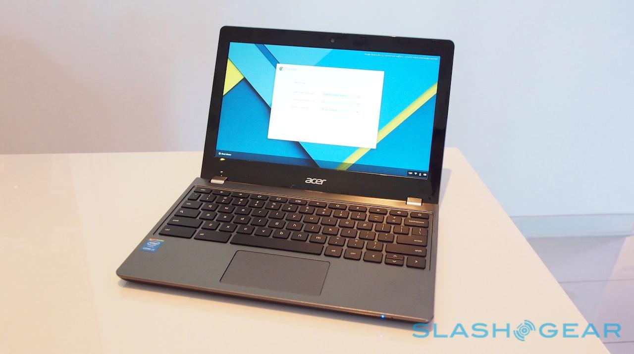 Acer C Chromebook Hands On Inches Of Hearty Computing Slashgear