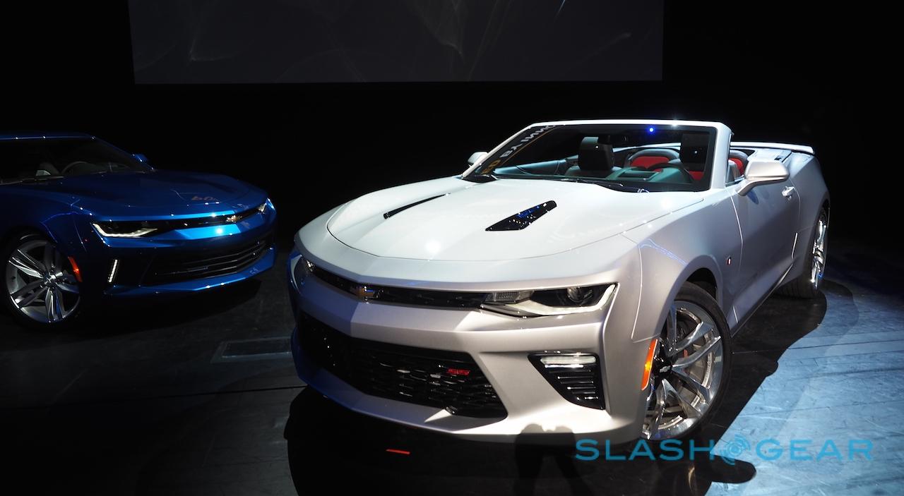 2016 Camaro Convertible Revealed With Chevy's Smartest Roof - Slashgear