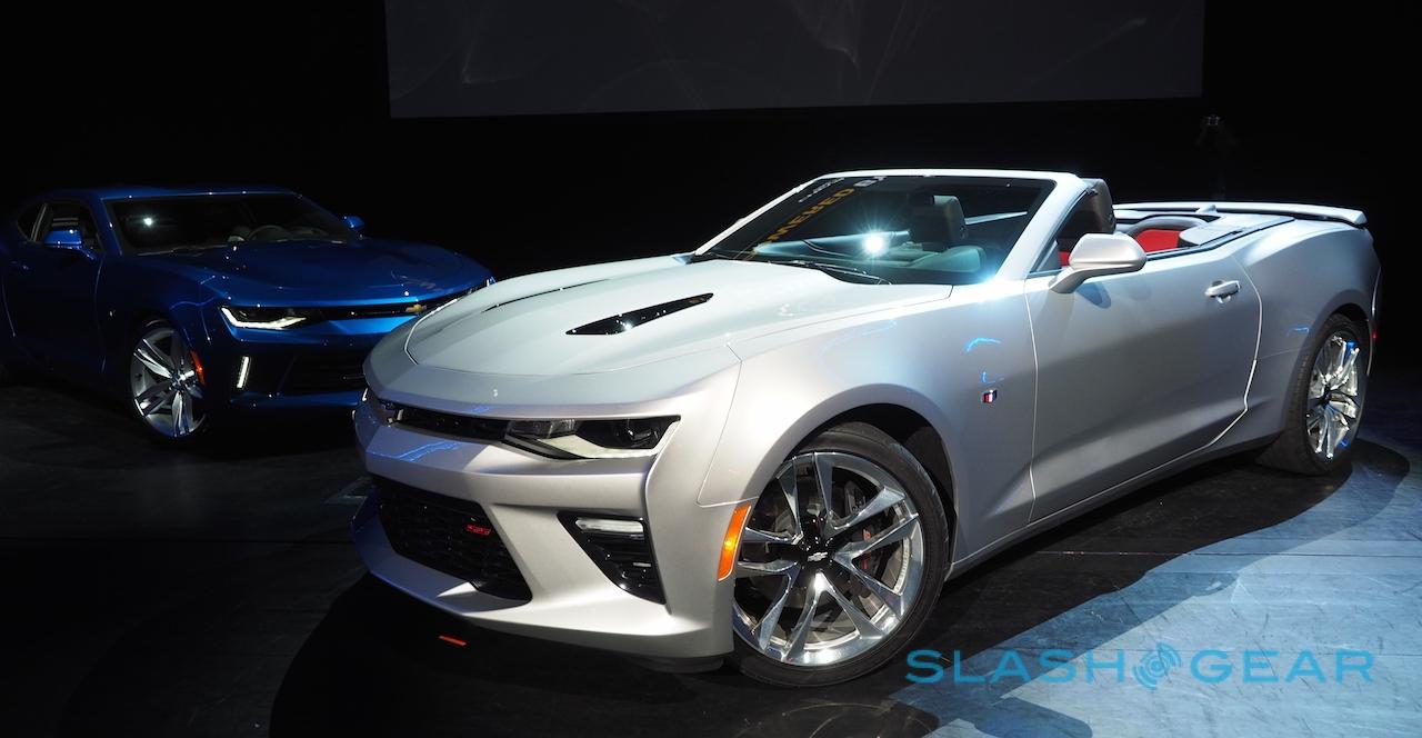 2016 Camaro Convertible Revealed With Chevy's Smartest Roof - Slashgear