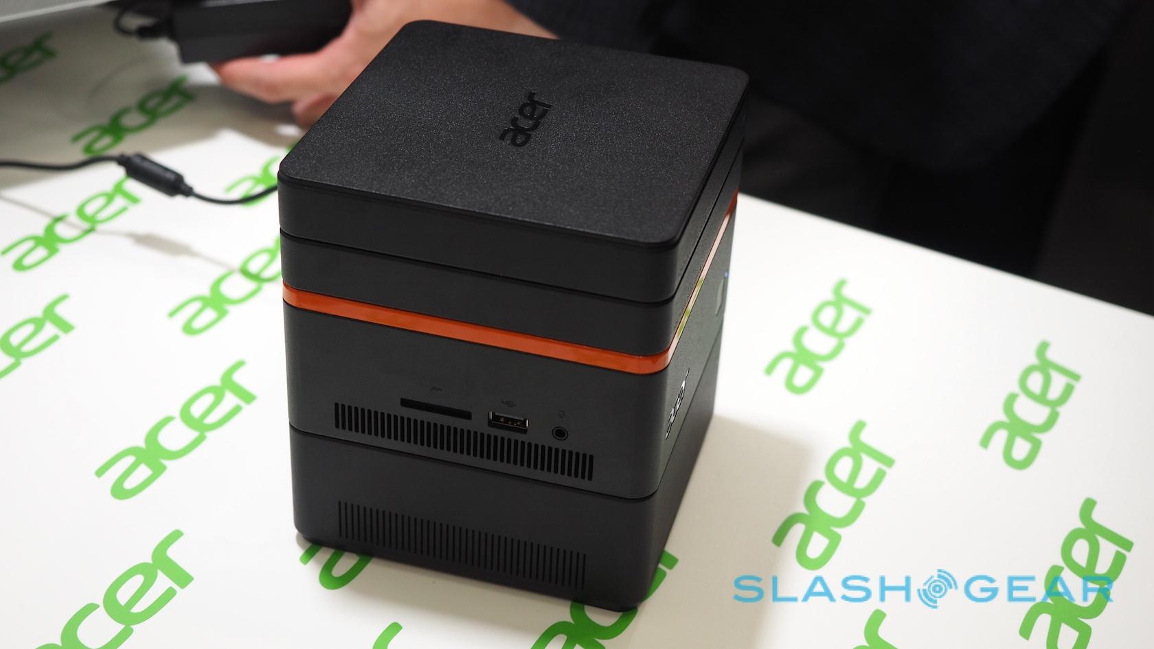 Acer Revo Build Hands On Mini Pc Goes Oddly Modular Slashgear