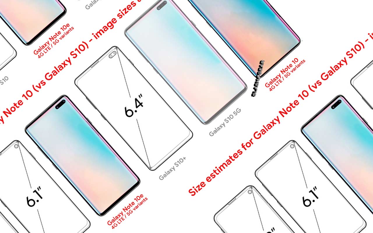 Samsung Note 10 Размер