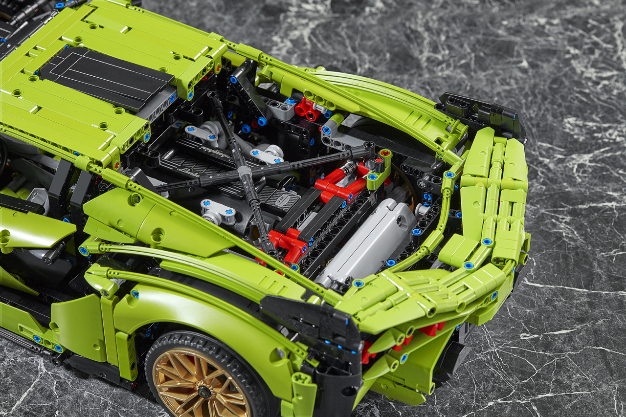 Epic LEGO Technic Lamborghini Sián FKP 37 Building Kit Has Nearly 3700