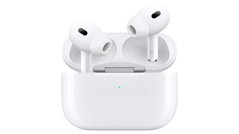 AirPods in charging case