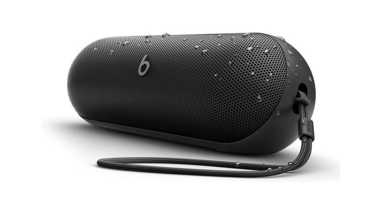 Beats Pill covered in water