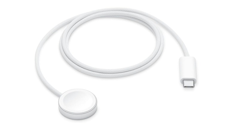 Apple Watch Magnetic Charger on display