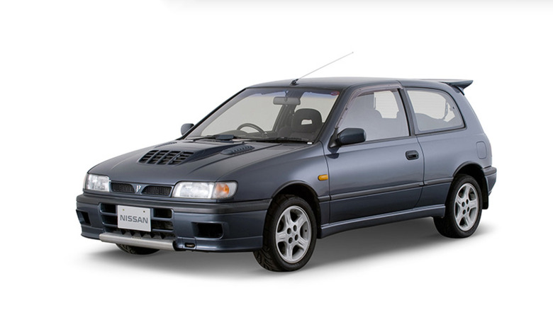 Dark Blue 1990 Nissan Pulsar GTI-R