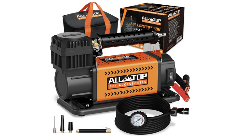 Portable air compressor