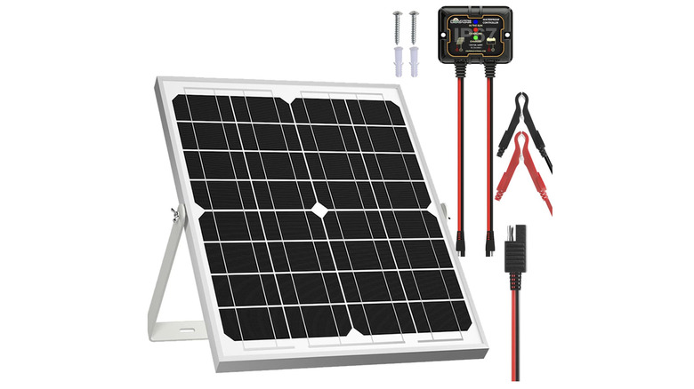 Solar battery charger