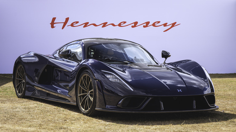 Hennessey Venom F5 at Salon Prive