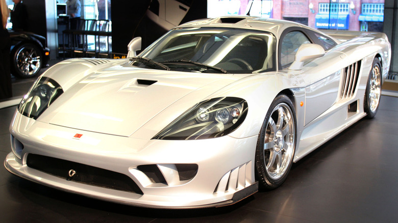 Saleen S7 at auto show