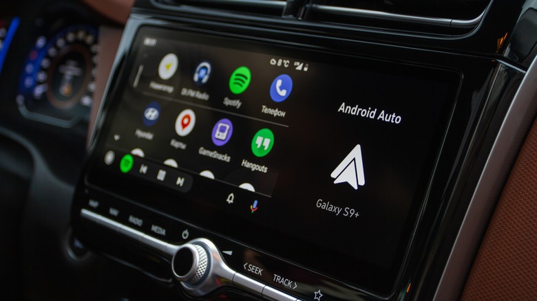 Android Auto new message notification