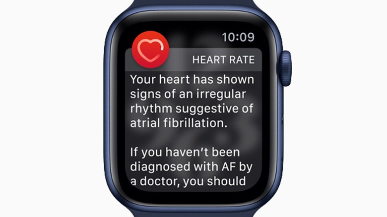 Heart rate alerts on Apple Watch