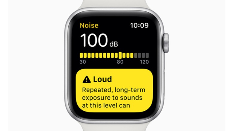 Apple Watch noise alerts