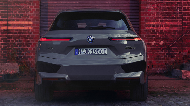 BMW iX M60 rear view