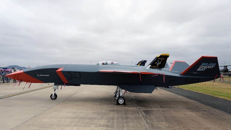 MQ-28 Ghost Bat on the runway