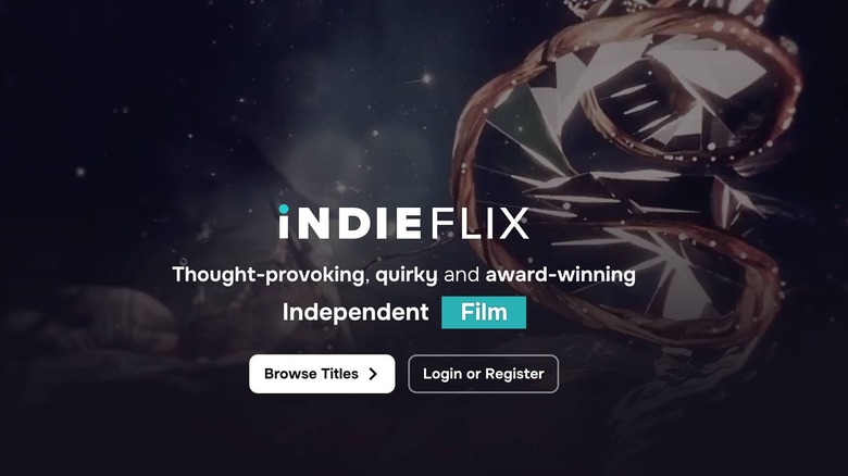 IndieFlix homepage