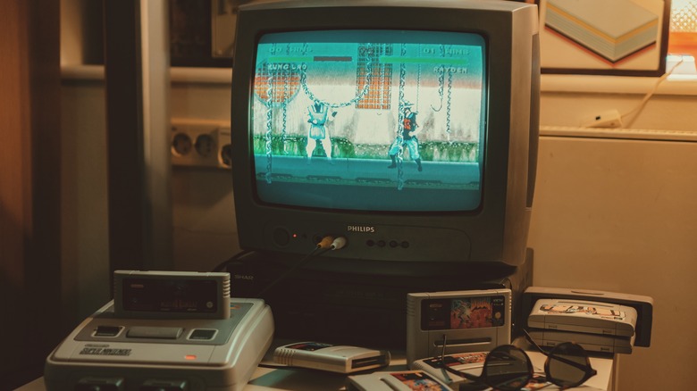 Vintage video games