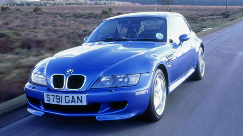 BMW Z3 M Coupe driving
