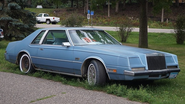 A dilapidated Chrysler Imperial FS Edition