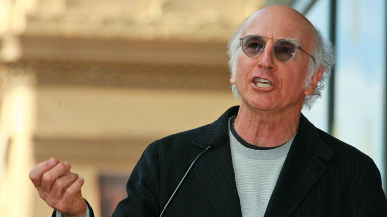 Larry David at a Hollywood ceremony