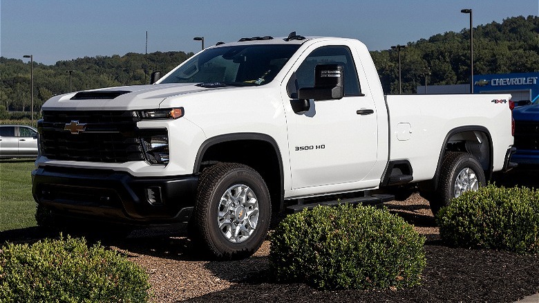 Chevrolet Silverado 3500HD at dealership