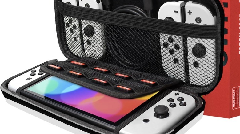 Nintendo Switch in carry case