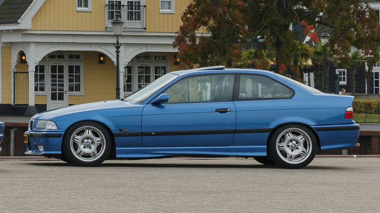 BMW M3 E36 parked up