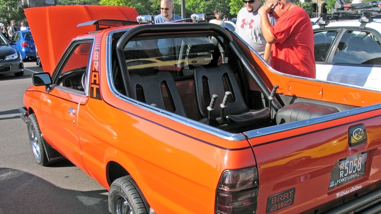 Subaru Brat rear seats