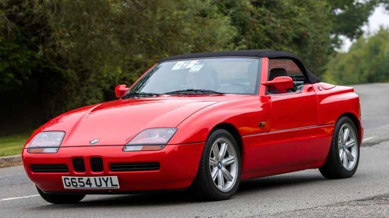 BMW Z1 on the road