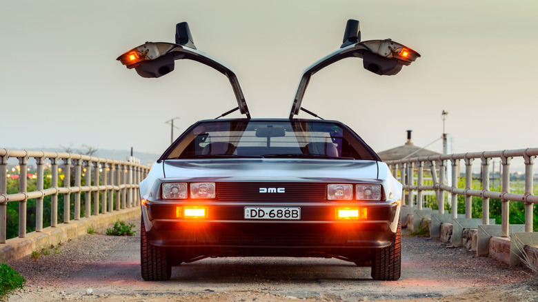 DeLorean DMC-12 gull wing doors 