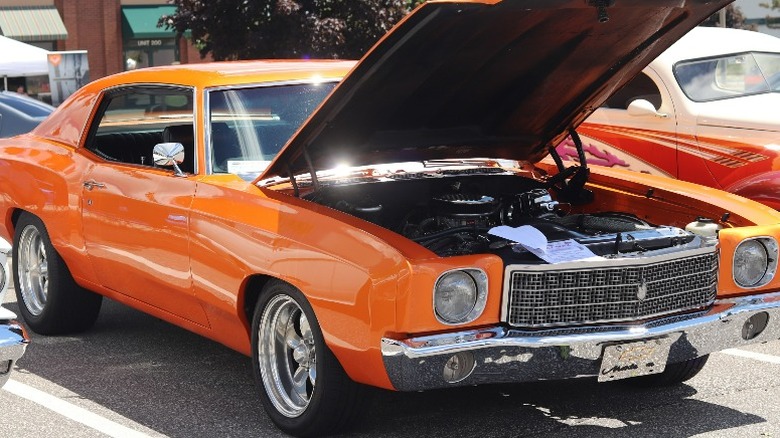 Orange Chevrolet Monte Carlo