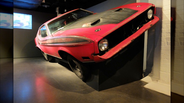 Exhibition of Diamonds Are Forever Mustang Mach 1