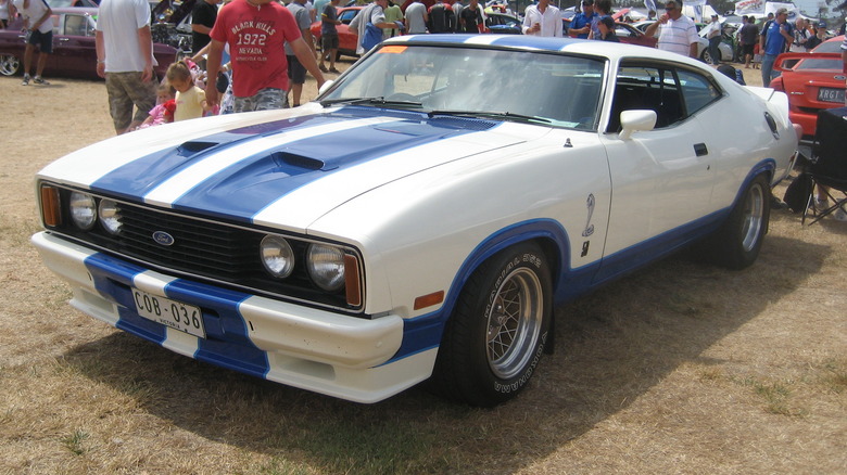 Ford XC Falcon Cobra at show