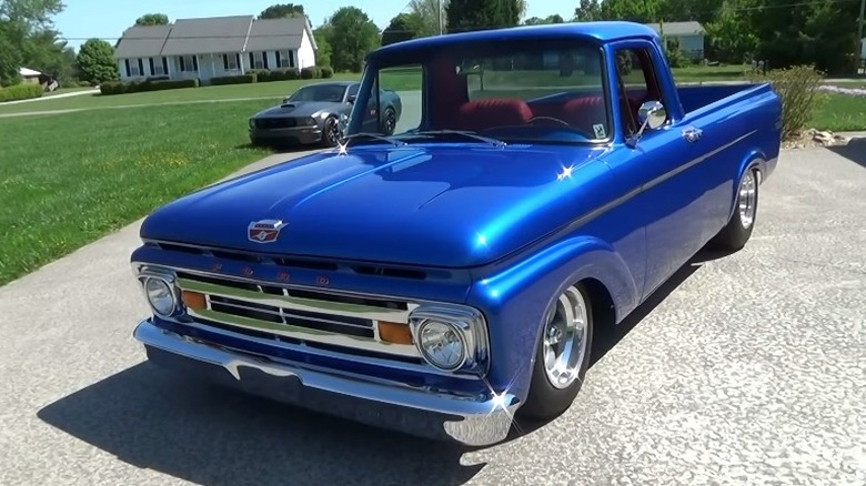 Blue Ford Unibody F-Series