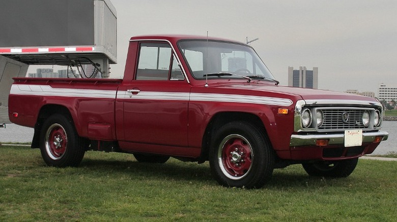 Red Mazda Rotary Pickup