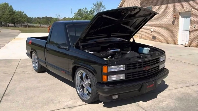 Black 1990 Chevrolet 454 SS