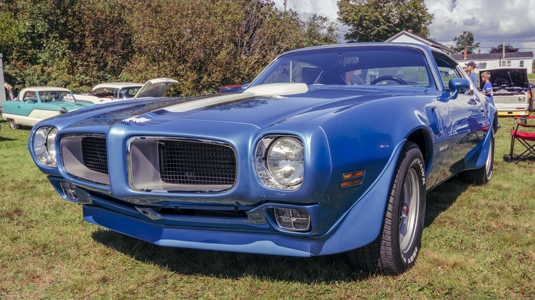 Pontiac Firebird at show