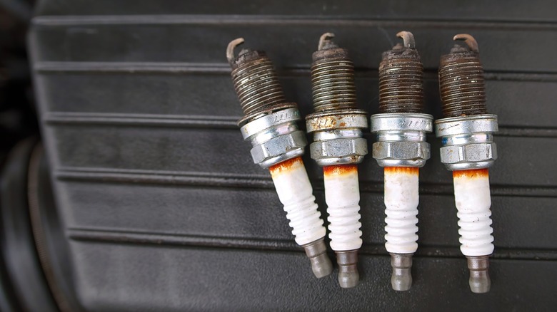 Automotive spark plugs