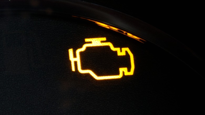 Check Engine light illuminated