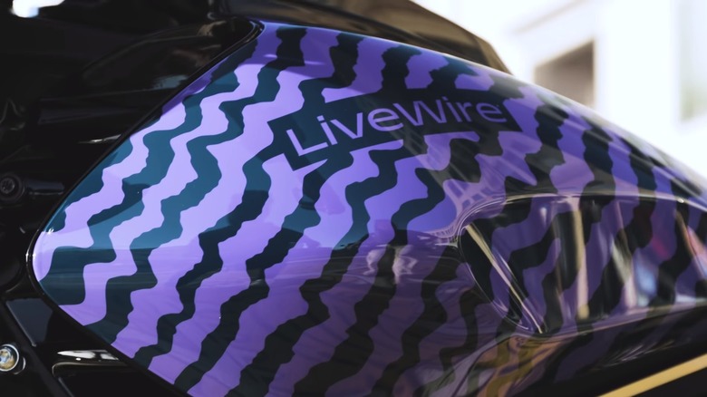LiveWire Del Mar Launch Edition logo closeup