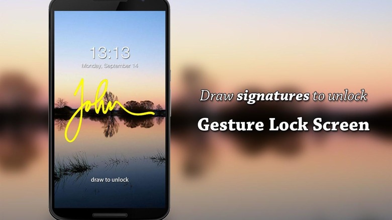 Google Play image for Gesture Lock Screen app