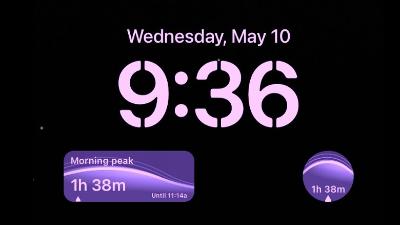 Rise Sleep widget for iPhone