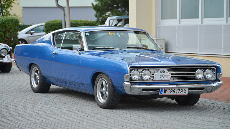 Ford Torino with Austrian license plate