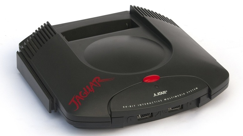 Atari Jaguar against white background