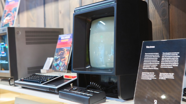 Vectrex in museum exhibit