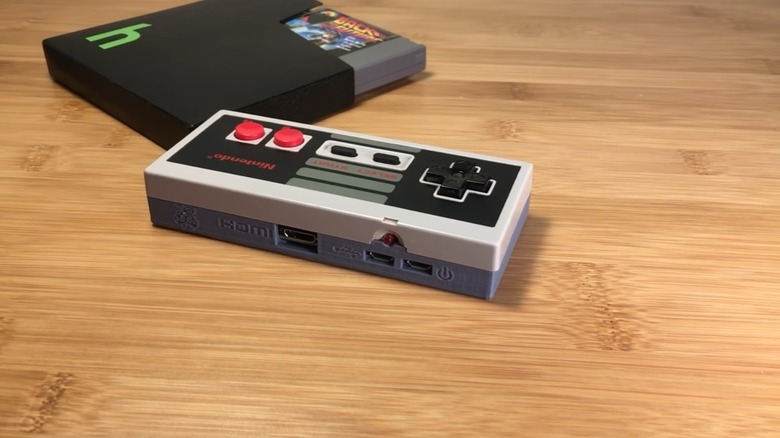 Retro Pi built into NES controller