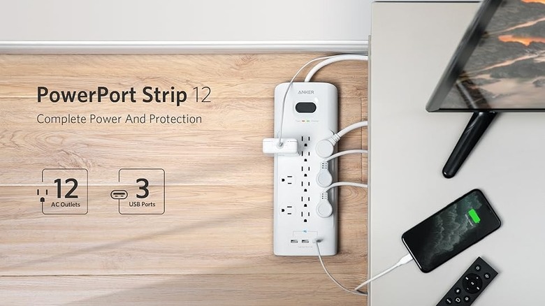 Anker ad for power strip