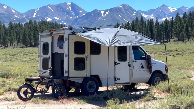 Moonshade camper awning